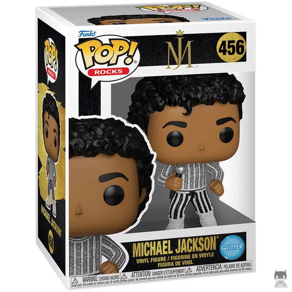 Michael Jackson (Rock With You) (Glitter) Funko Pop! figure in its box