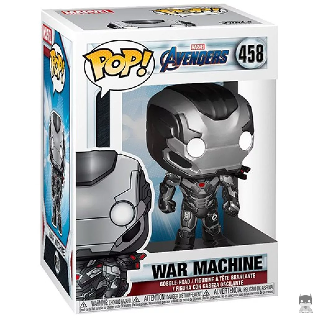 War Machine Funko Pop! figure in its box