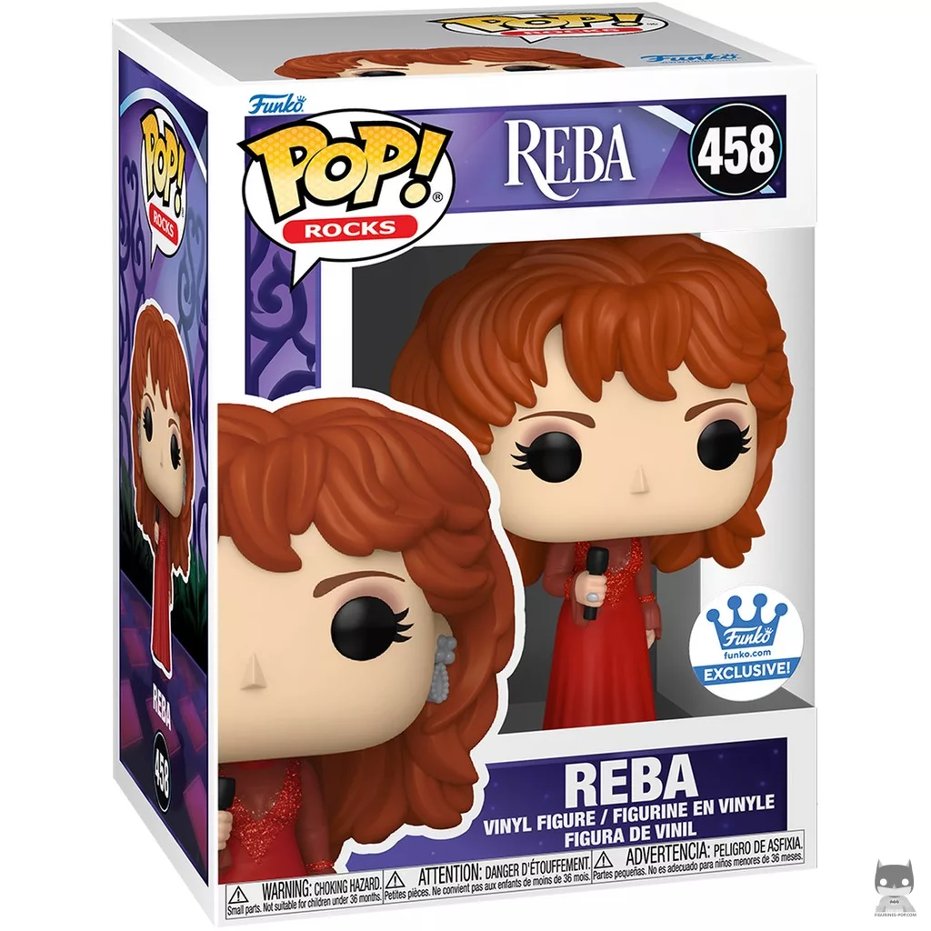 Reba Mcentire (1993 CMA Awards) Funko Pop! figure in its box