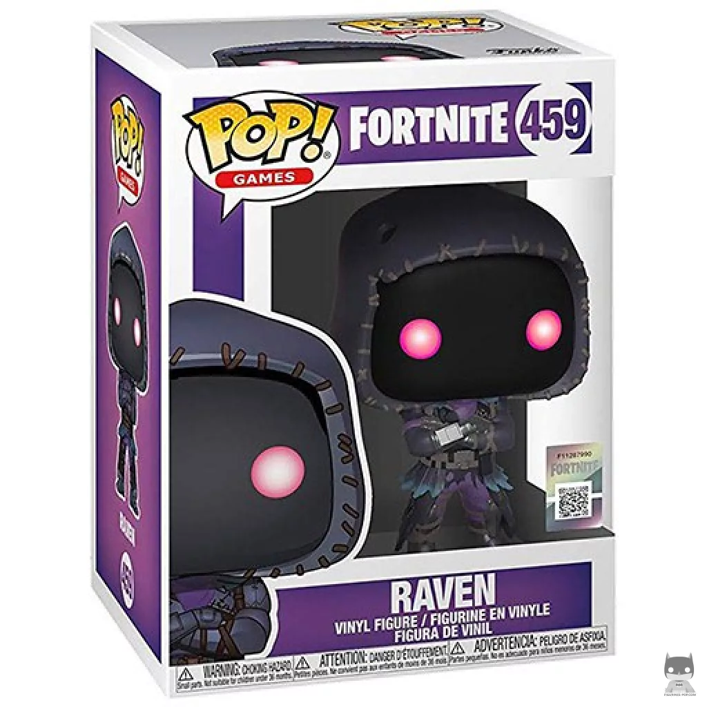 Raven Funko Pop! figure in its box