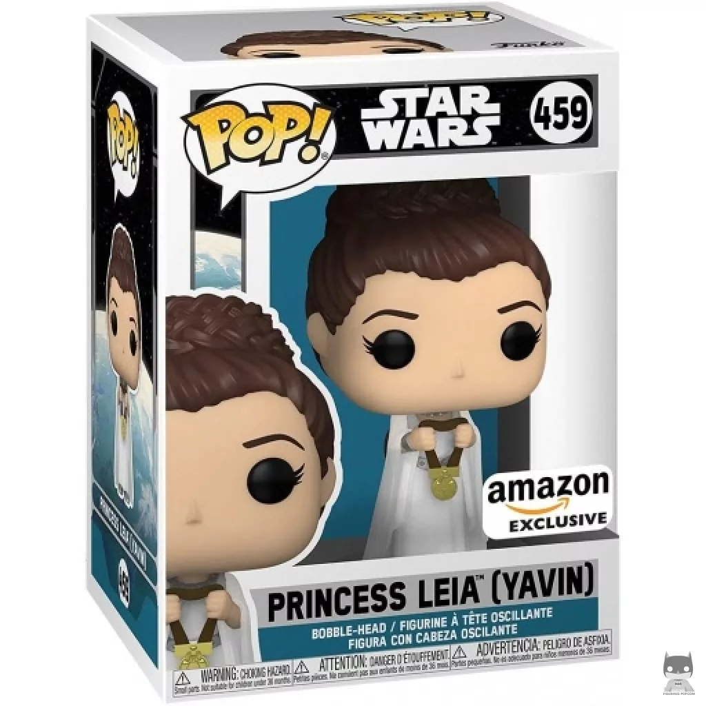 Princess Leia (Yavin) Funko Pop! figure in its box