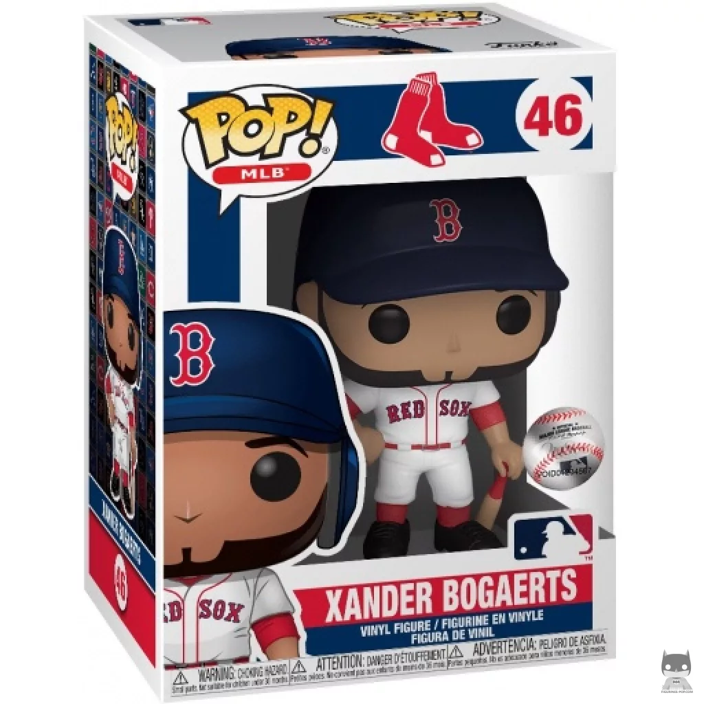 Xander Bogaerts Funko Pop! figure in its box