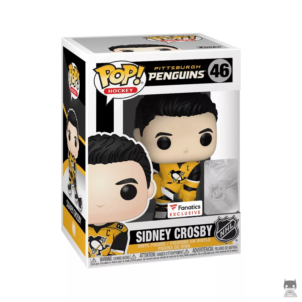 Sidney Crosby Funko Pop! figure in its box
