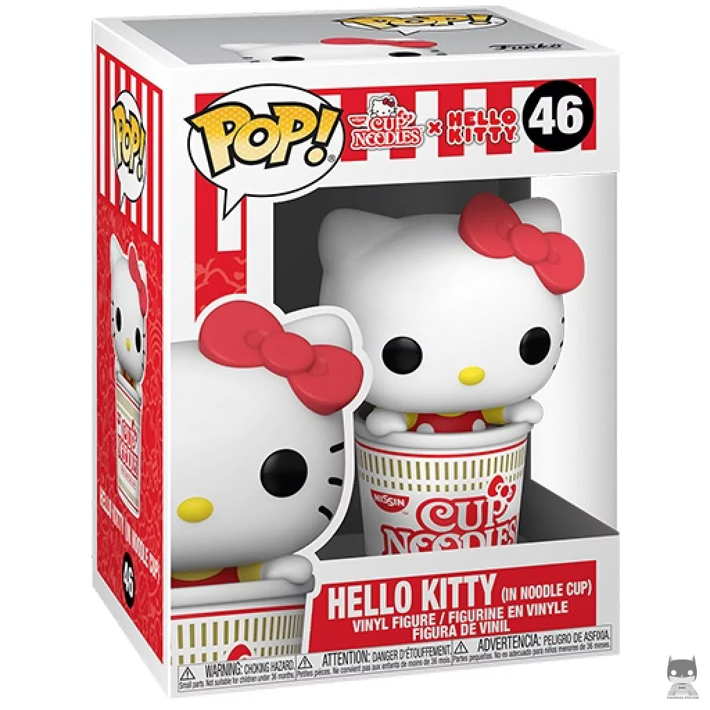 Hello Kitty in Noodle Cup Funko Pop! figure in its box