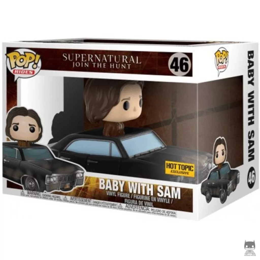Sam Winchester (Chase) Funko Pop! figure in its box