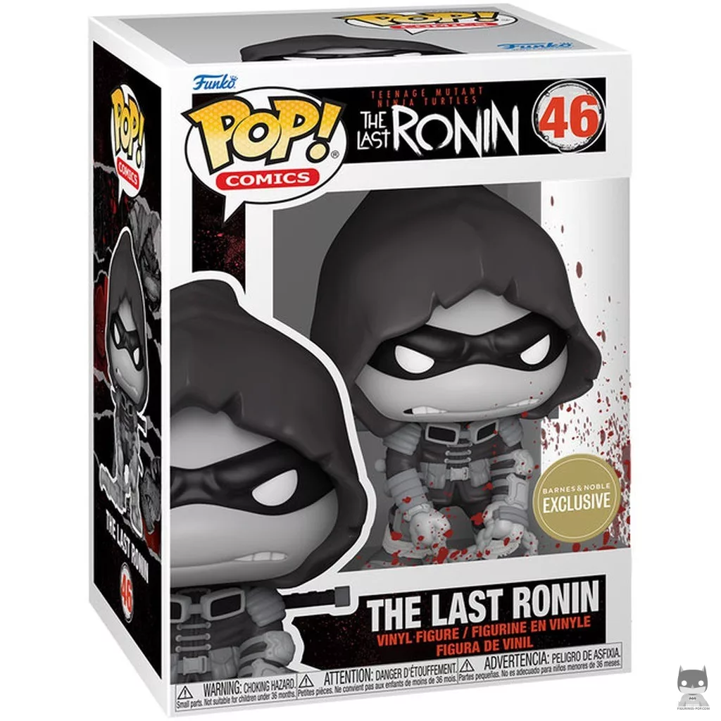 The Last Ronin (Black & White) Funko Pop! figure in its box