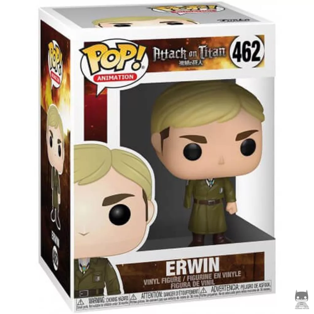 Erwin Funko Pop! figure in its box
