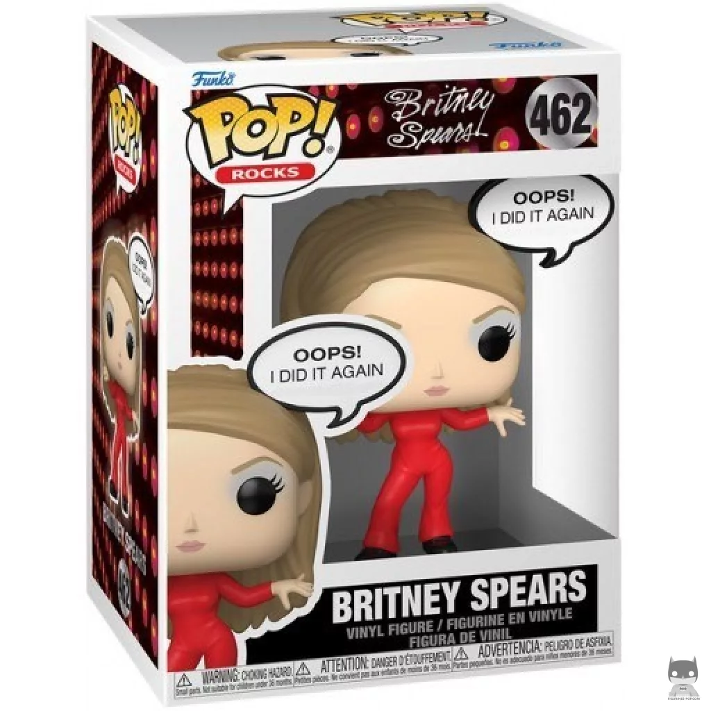 Britney Spears (Oops! I Did It Again) Funko Pop! figure in its box