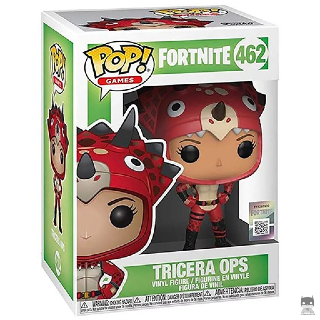 Tricera Ops Funko Pop! figure in its box