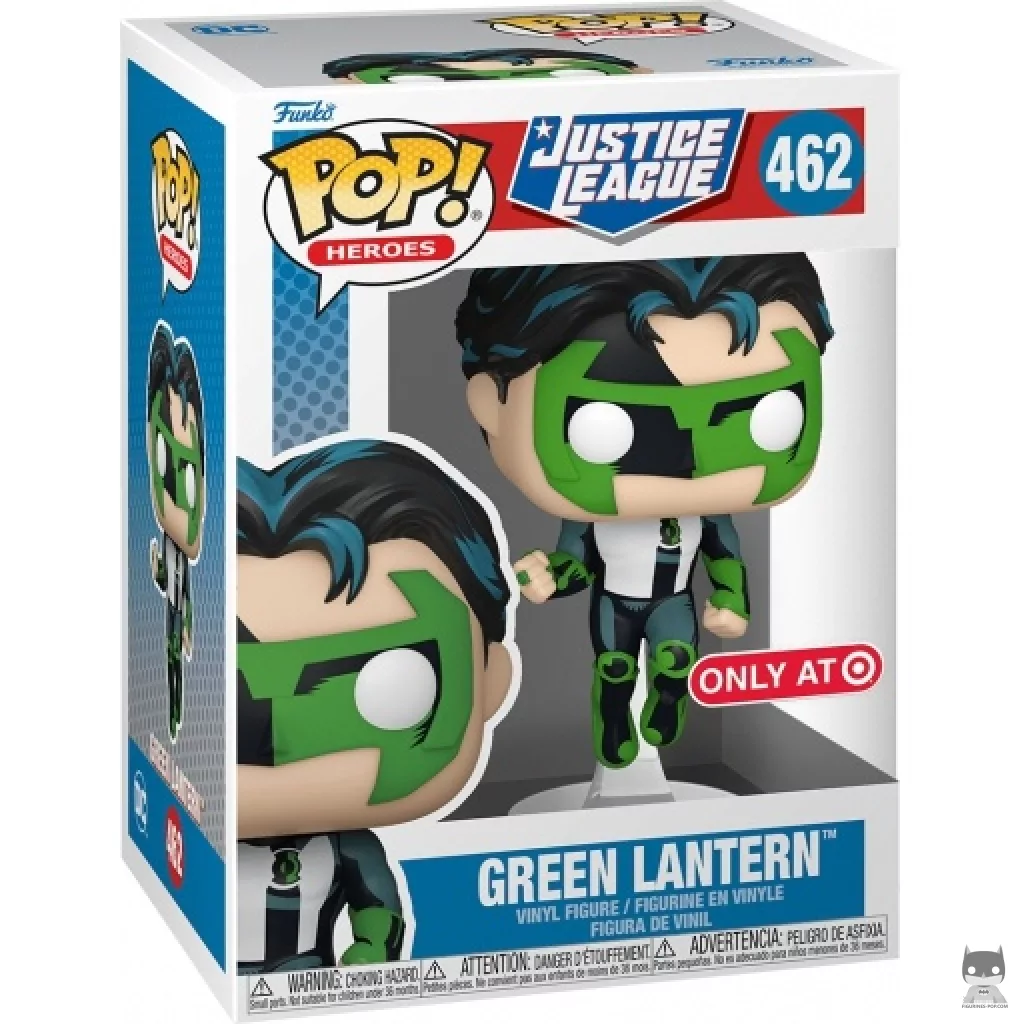 Green Lantern Funko Pop! figure in its box