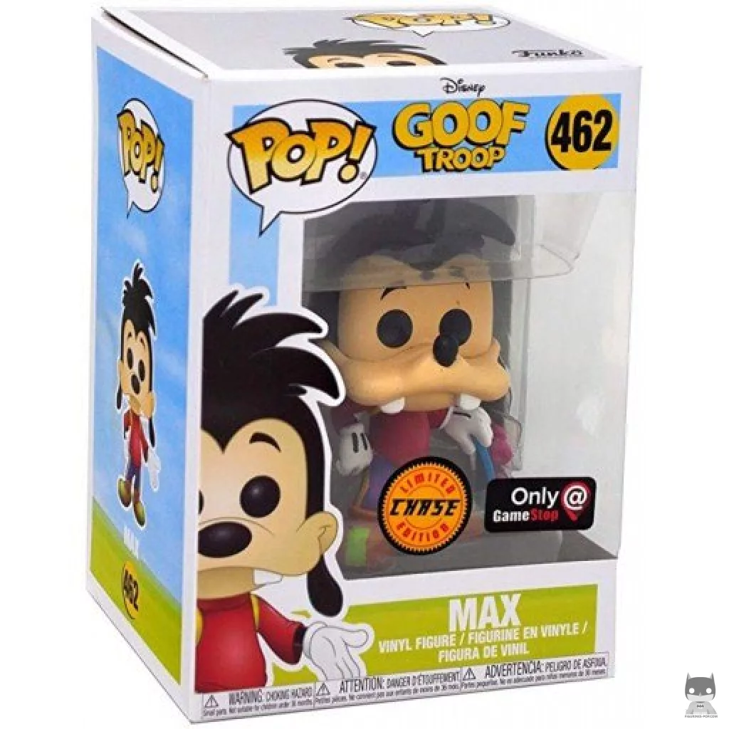 Max Funko Pop! figure in its box