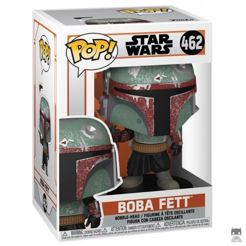 Boba Fett Funko Pop! figure in its box