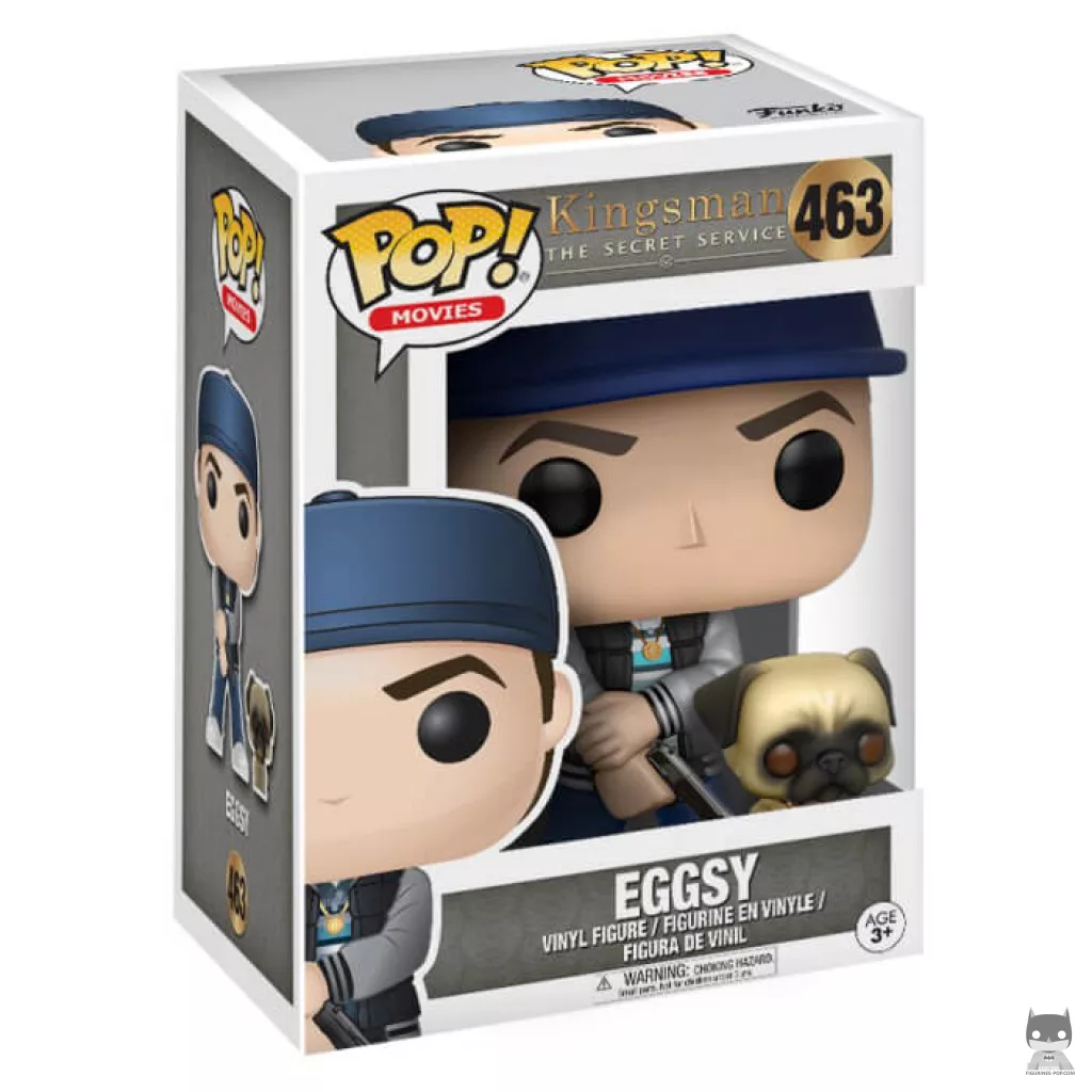 Gary Eggsy Unwin Funko Pop! figure in its box