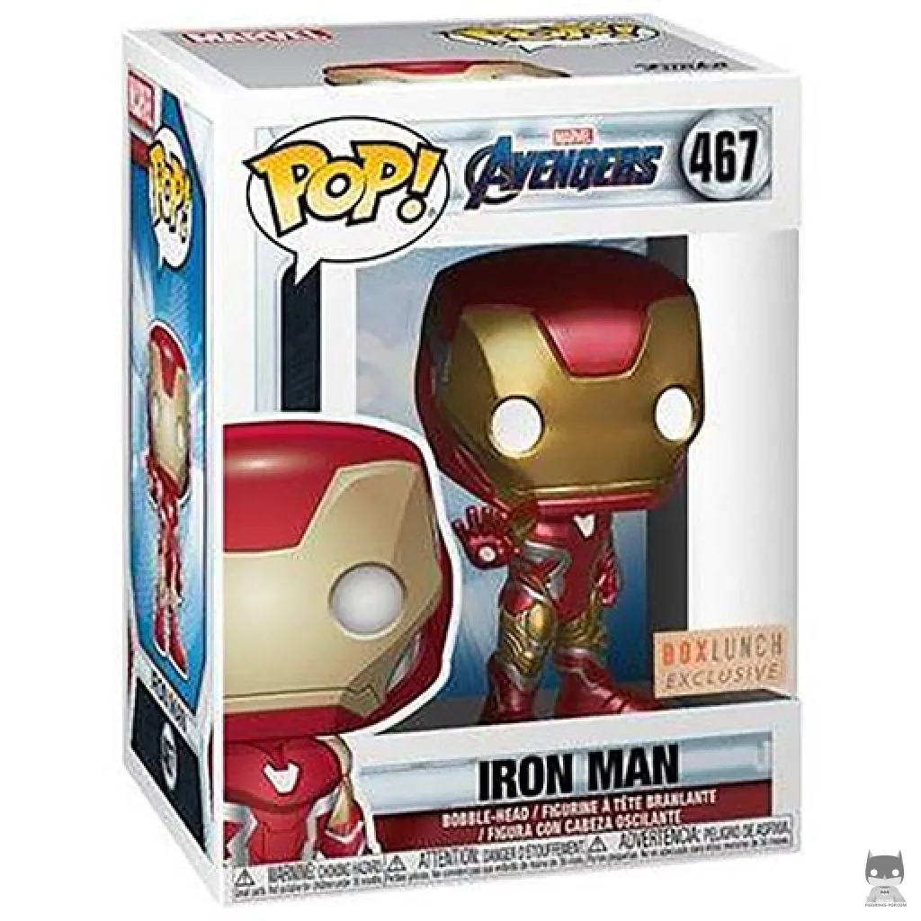 Iron Man Funko Pop! figure in its box