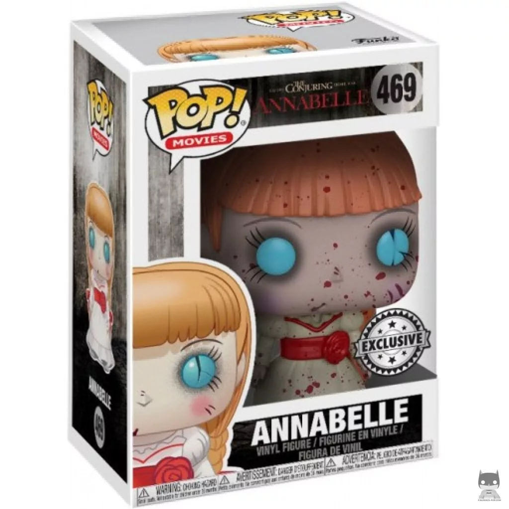 Annabelle (Bloody) Funko Pop! figure in its box