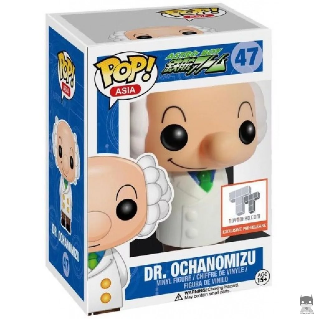 Dr. Ochanomizu Funko Pop! figure in its box