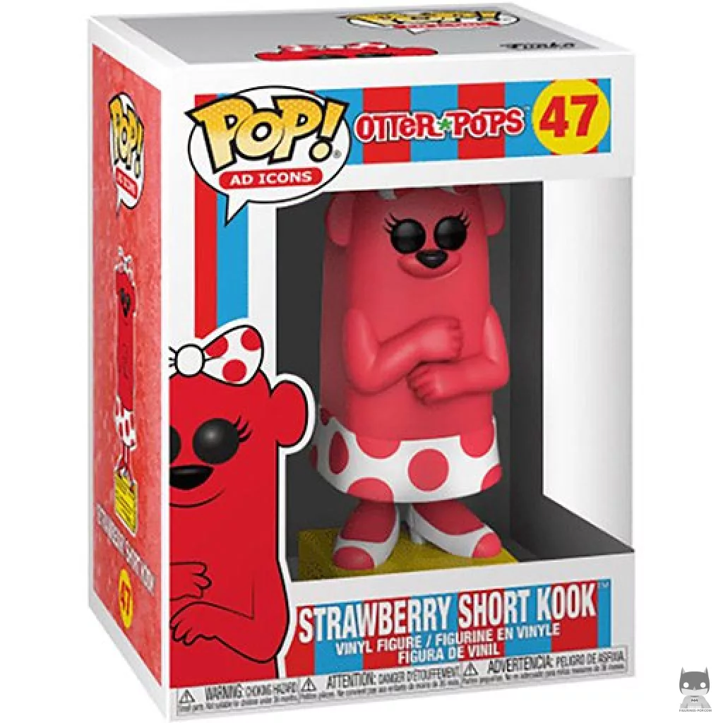 Strawberry Short Kook Funko Pop! figure in its box