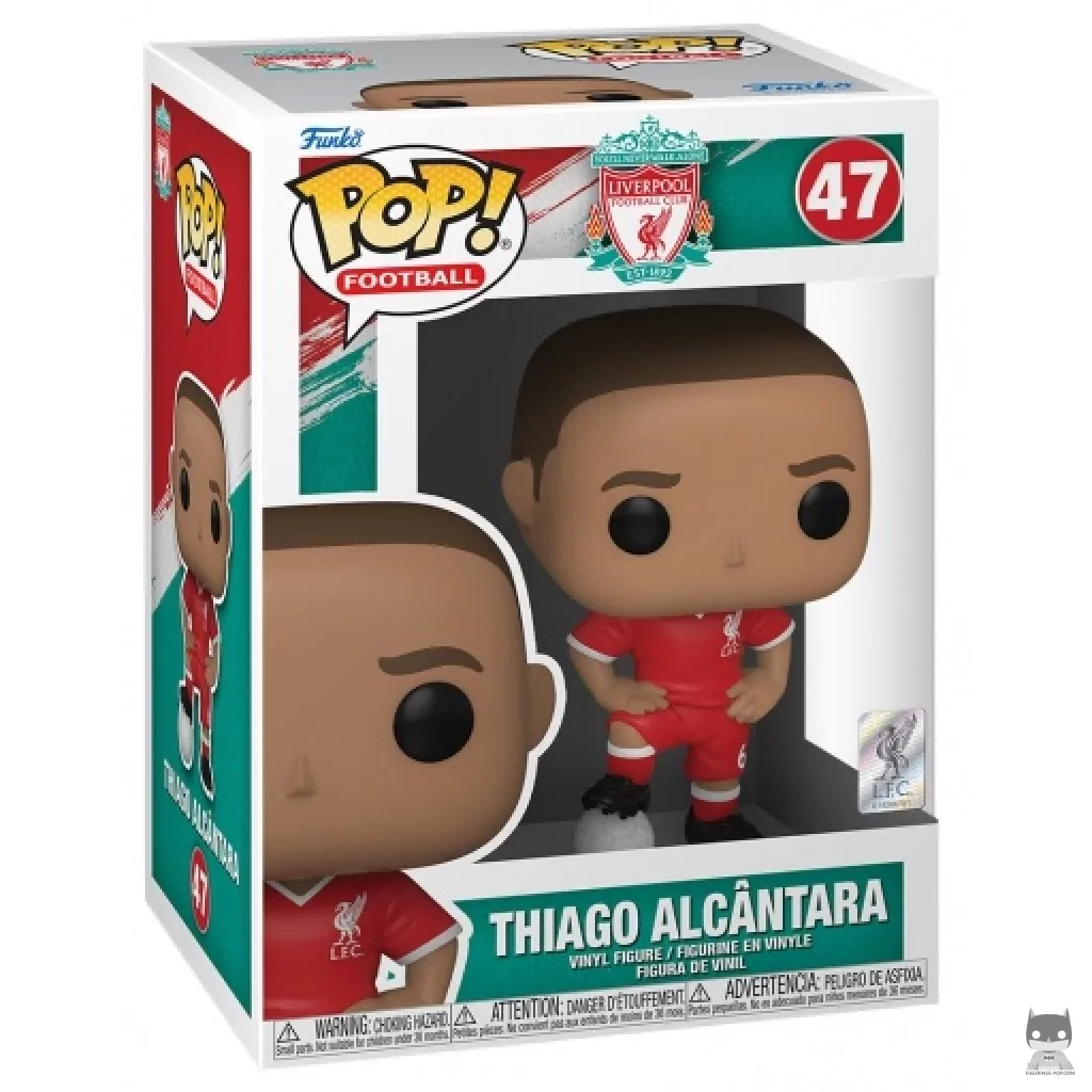 Thiago Alcântara (Liverpool) Funko Pop! figure in its box