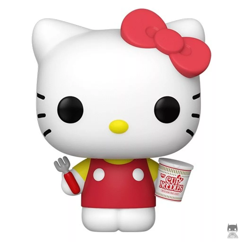 Hello Kitty with Noodles and Fork Funko Pop! figure (Sanrio)