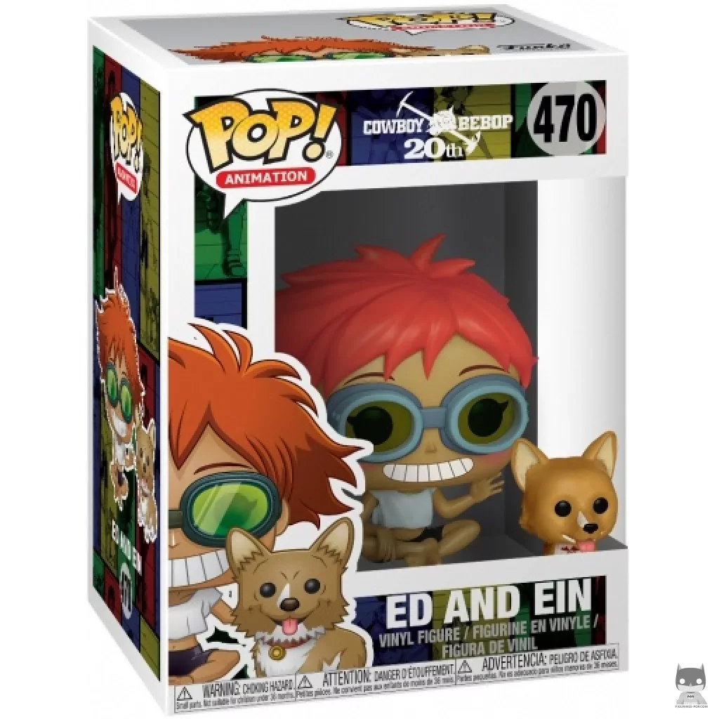 Ed and Ein Funko Pop! figure in its box