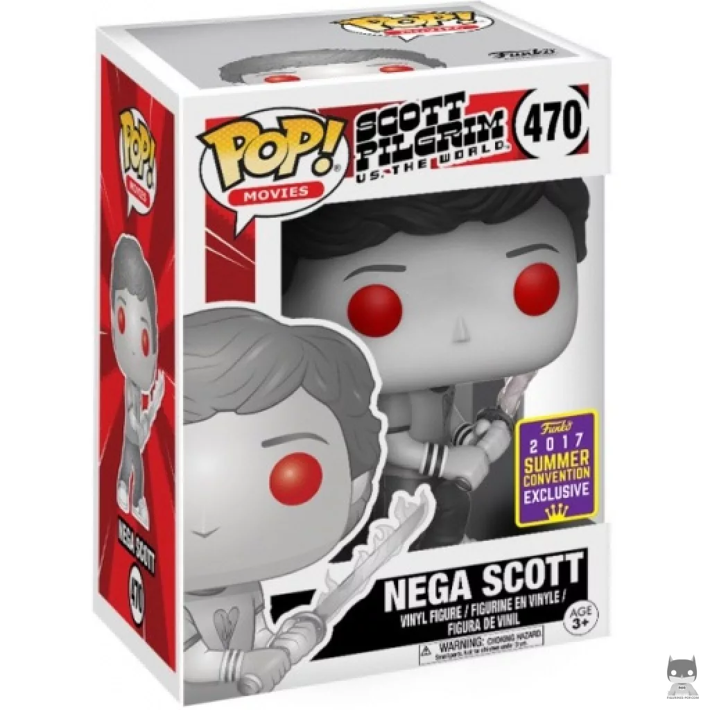 Scott Pilgrim Funko Pop! figure in its box