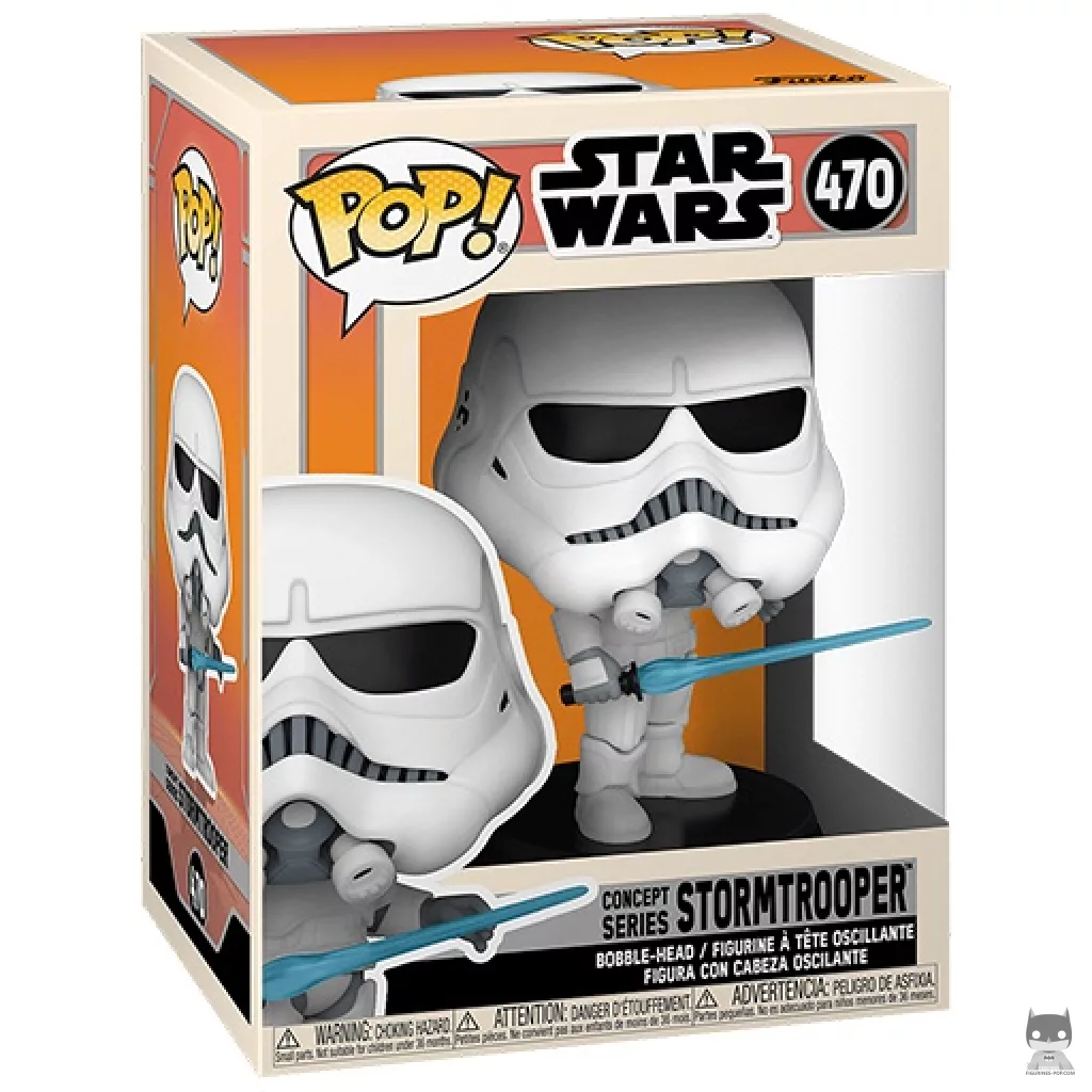 Stormtrooper Funko Pop! figure in its box