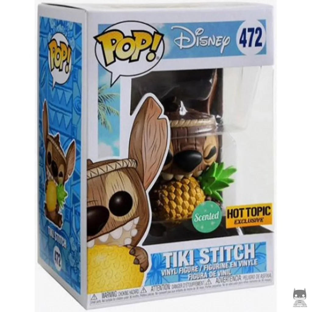 Tiki Stitch Funko Pop! figure in its box