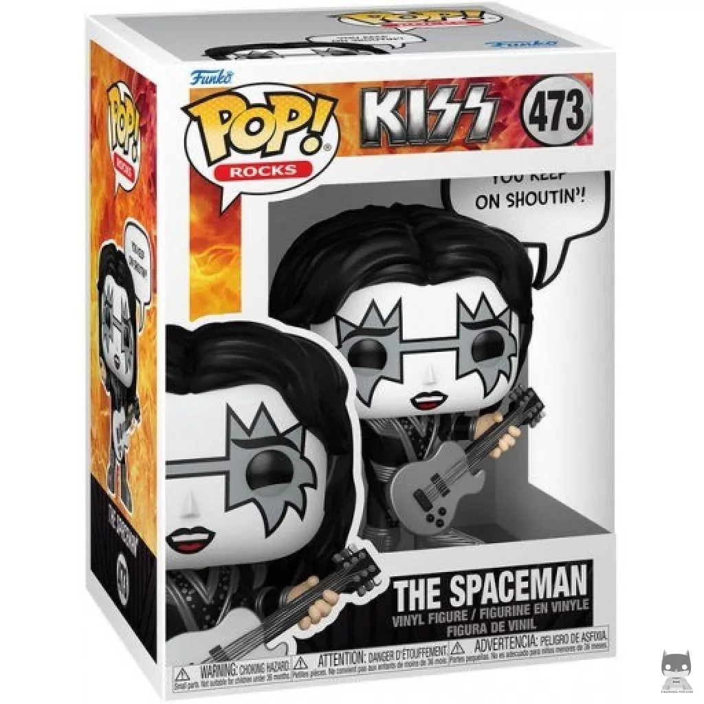 The Spaceman (You Keep on Shoutin') Funko Pop! figure in its box