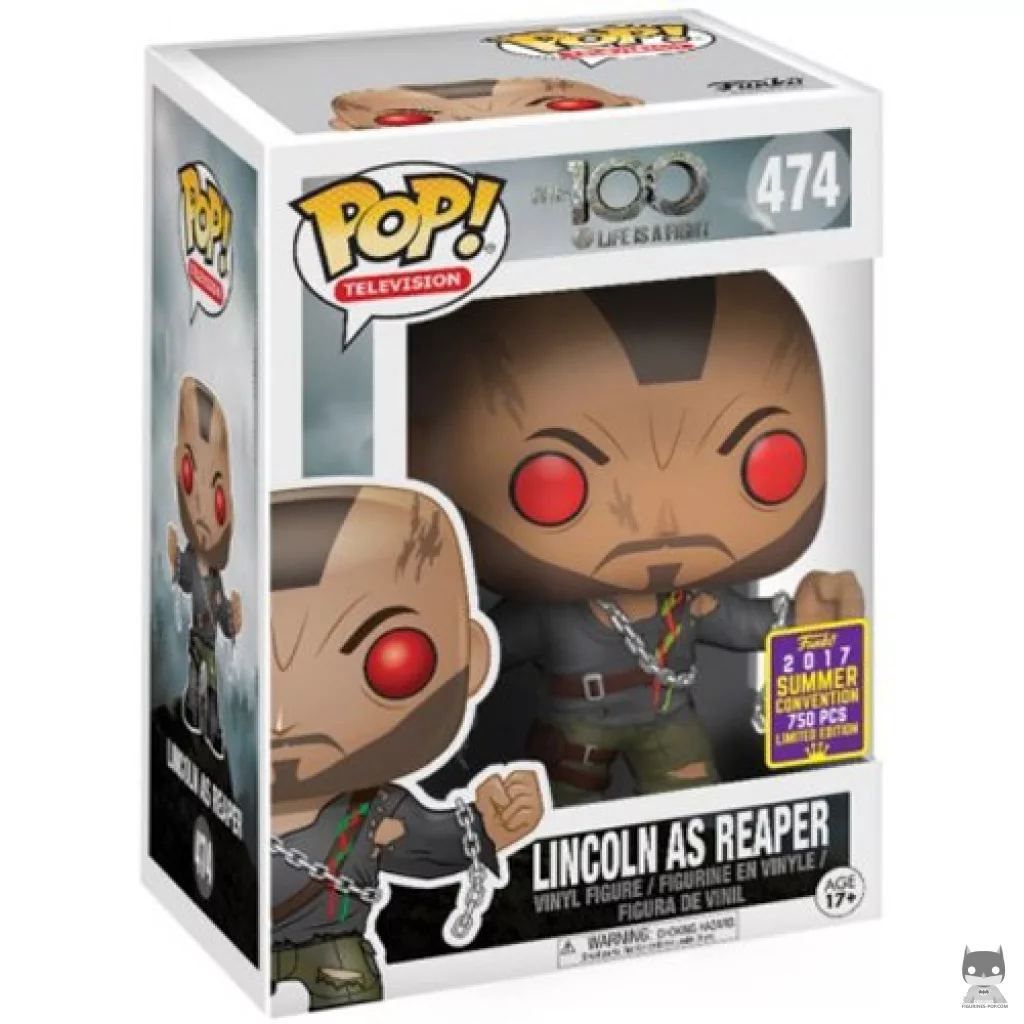 Lincoln (as Reaper) Funko Pop! figure in its box