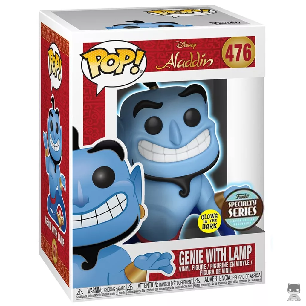Genie with lamp Funko Pop! figure in its box