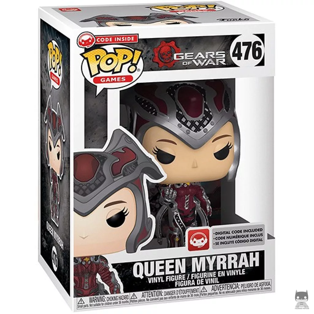 Queen Myrrah Funko Pop! figure in its box