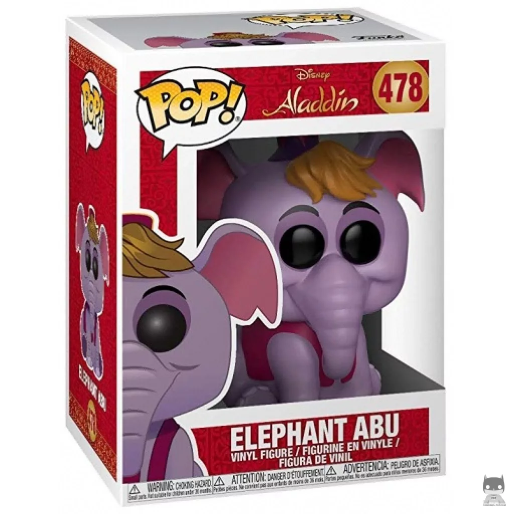 Abu Elephant Funko Pop! figure in its box