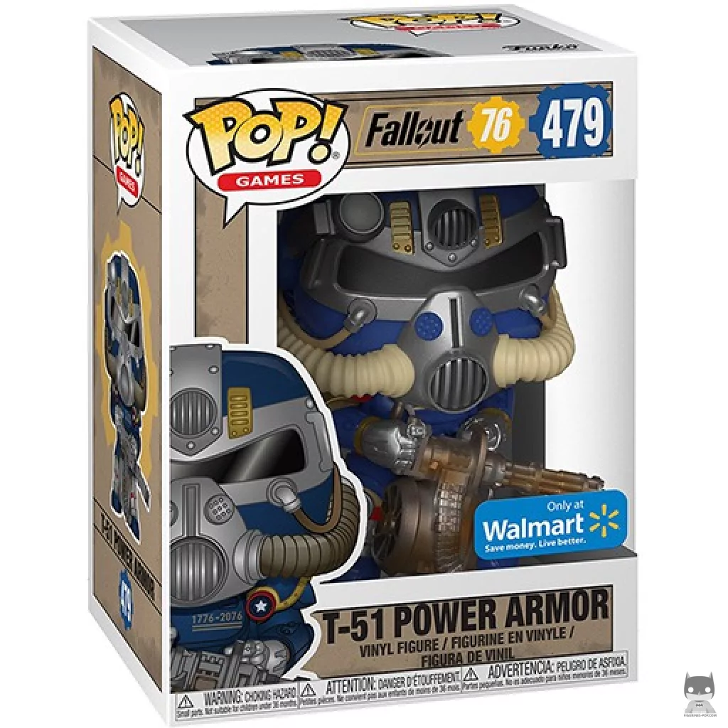 T-51 Power Armor (Fallout 76) Funko Pop! figure in its box