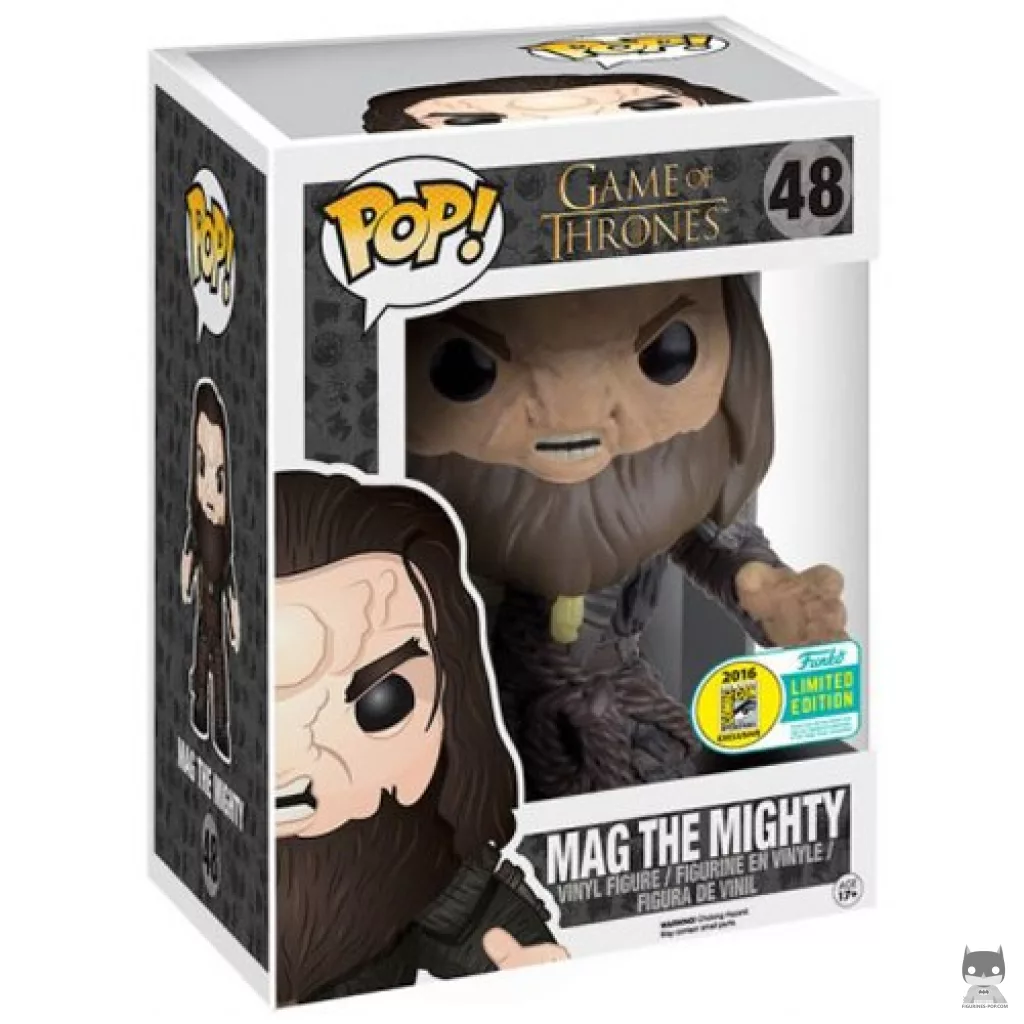 Mag the Mighty (Supersized) Funko Pop! figure in its box