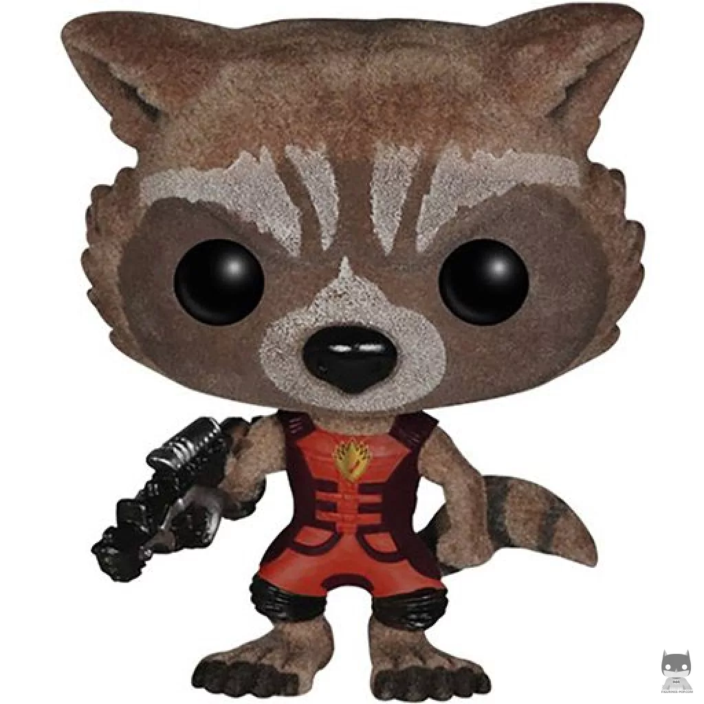 Rocket Raccoon (Ravager Suit) (Flocked) Funko Pop! figure (Guardians of the Galaxy)