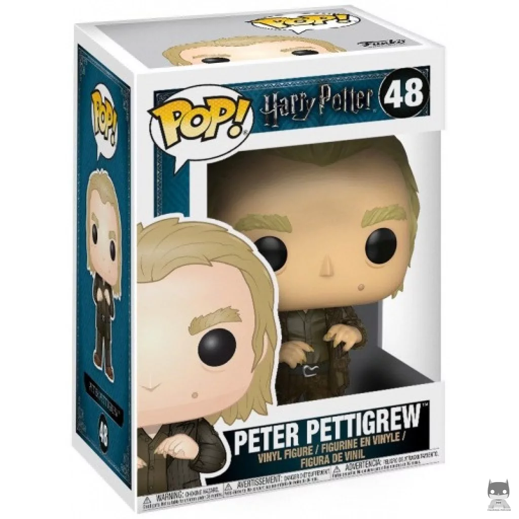 Peter Pettigrew Funko Pop! figure in its box
