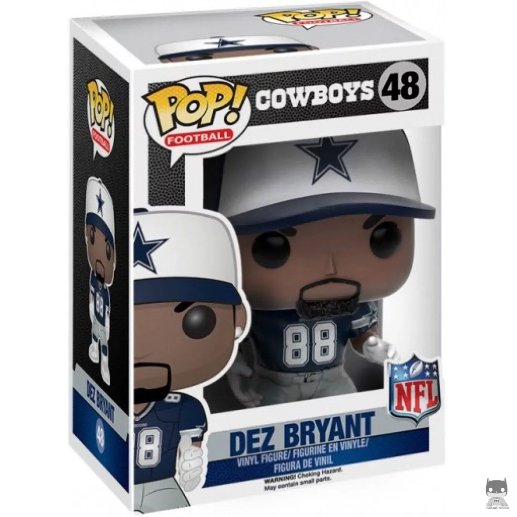 Dez Bryant Funko Pop! figure in its box