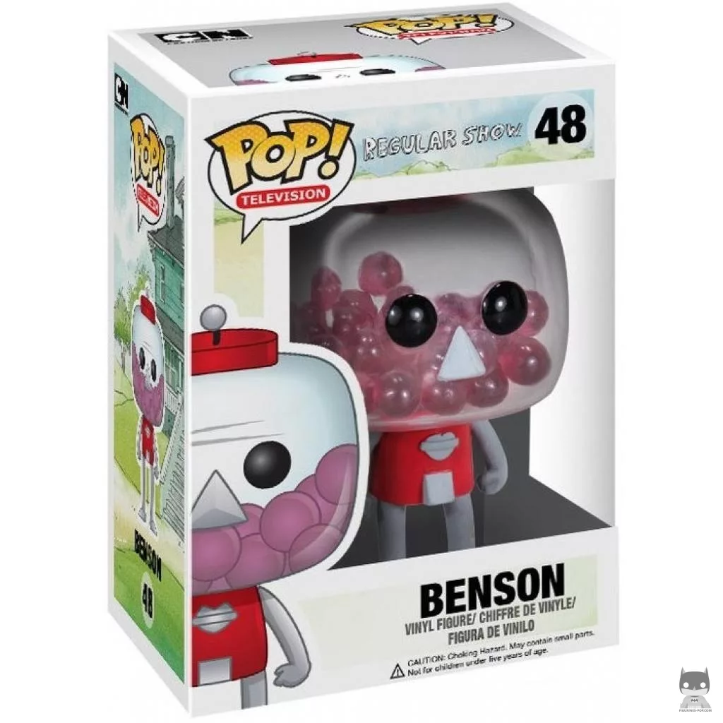 Benson Funko Pop! figure in its box