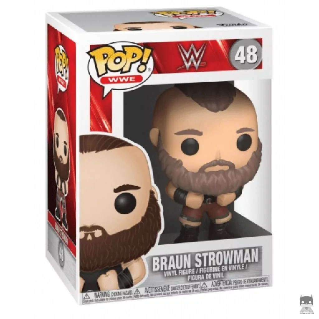 Braun Strowman Funko Pop! figure in its box