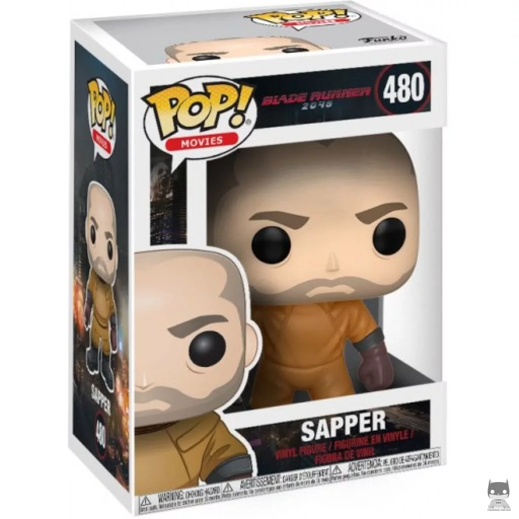 Sapper Funko Pop! figure in its box