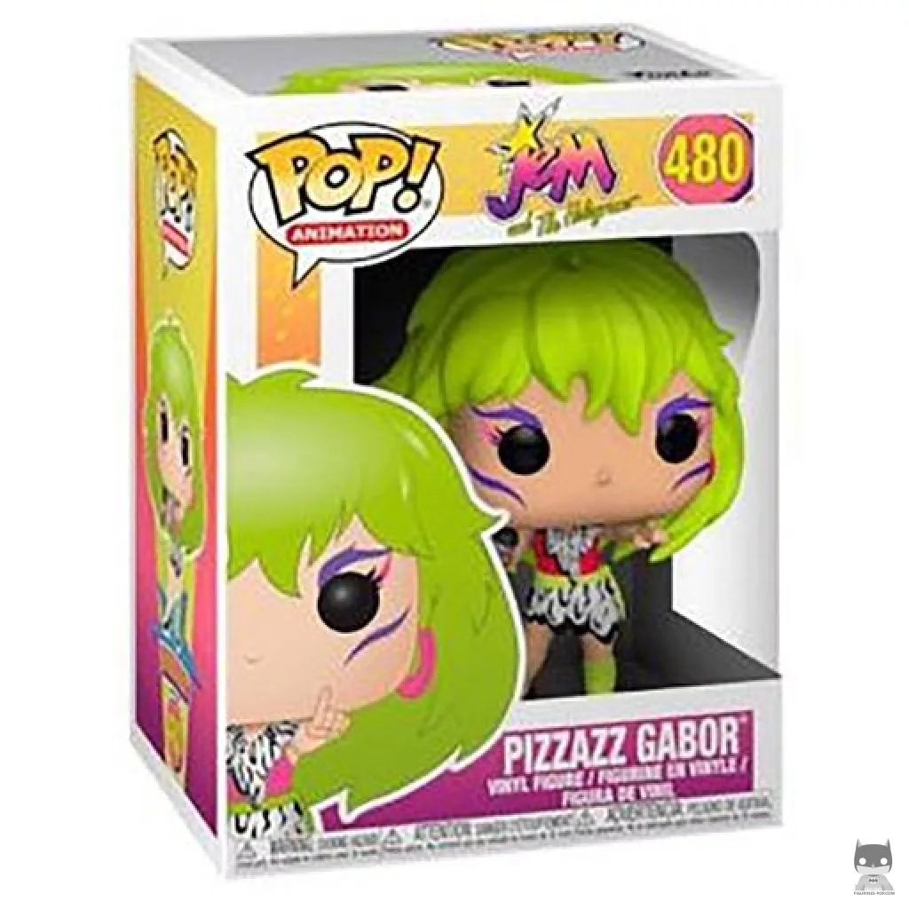 Pizzazz Gabor Funko Pop! figure in its box