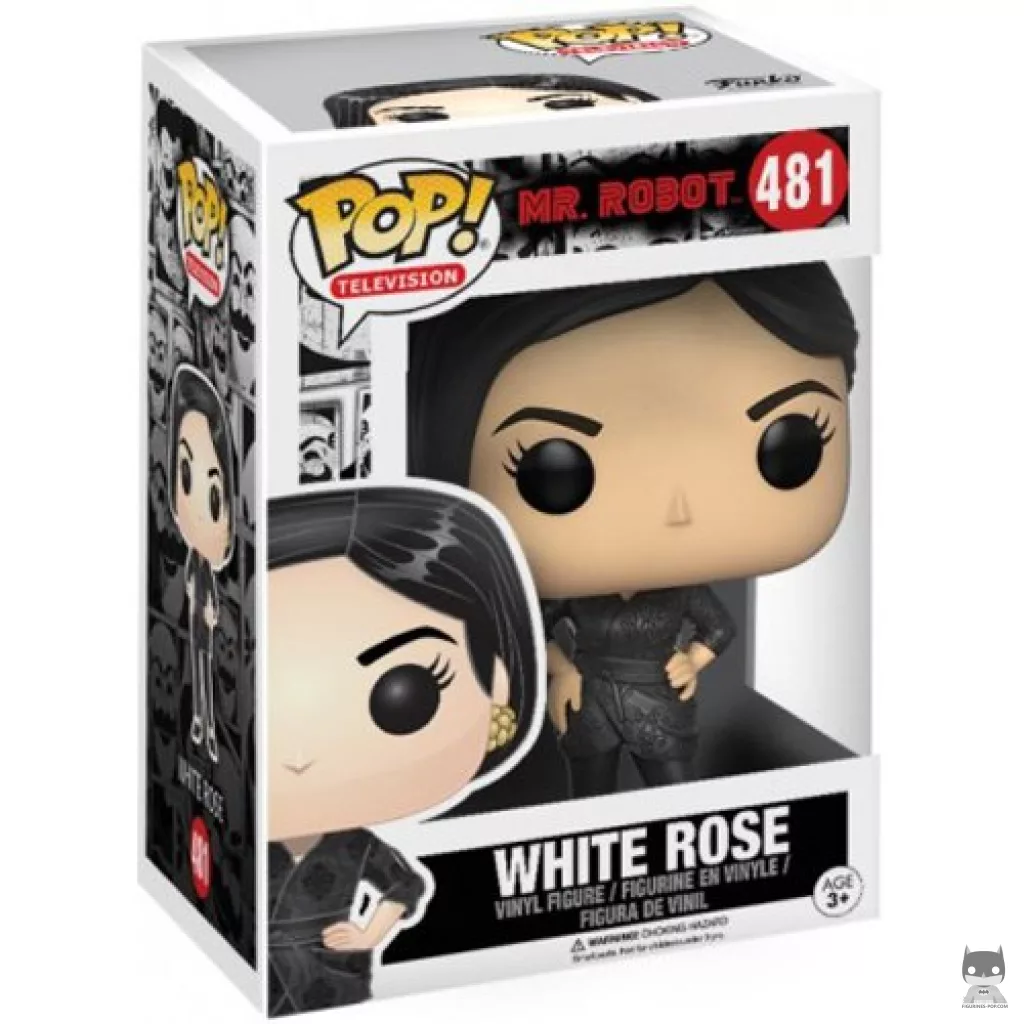 White Rose Funko Pop! figure in its box