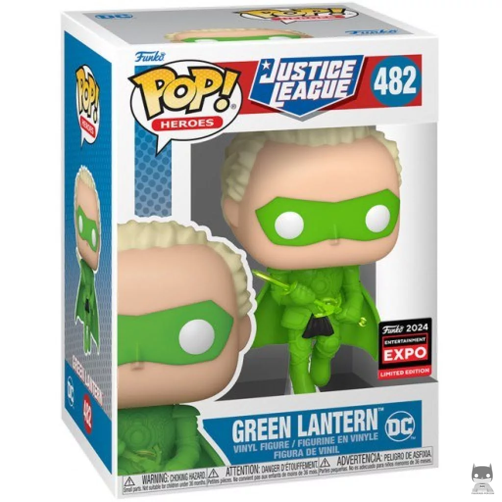 Green Lantern Funko Pop! figure in its box