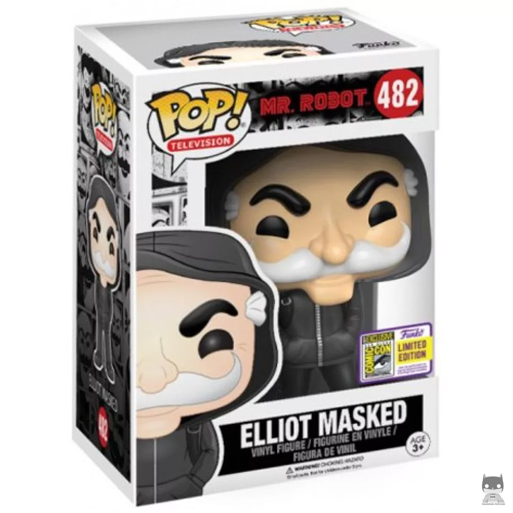 Elliot Masked (SDCC) Funko Pop! figure in its box