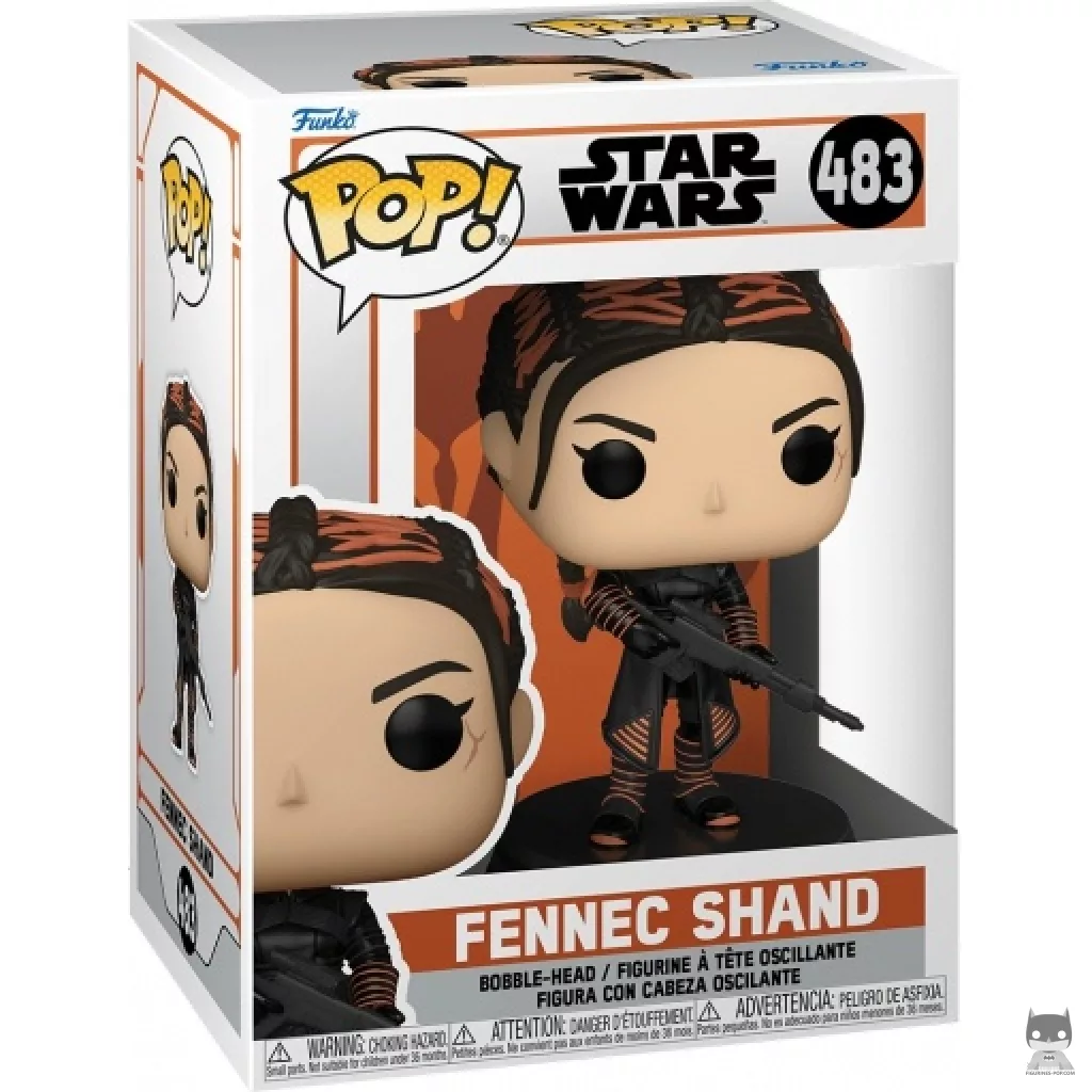 Fennec Shand Funko Pop! figure in its box