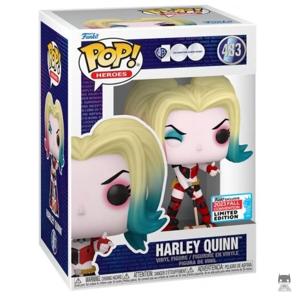 Harley Quinn Winking Funko Pop! figure in its box