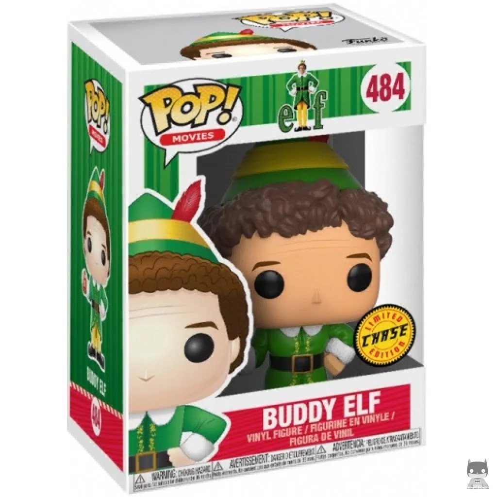 Buddy Elf with Jack-in-the-Box (Chase) Funko Pop! figure in its box