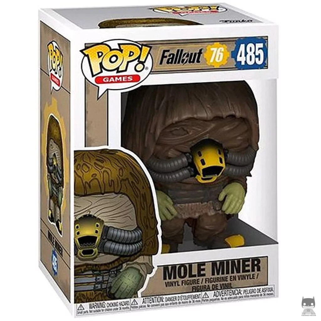 Mole Miner Funko Pop! figure in its box