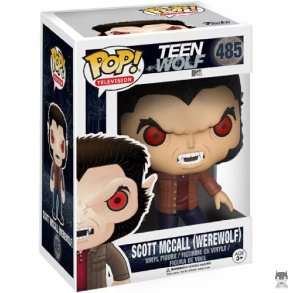 Scott McCall (Werewolf) Funko Pop! figure in its box