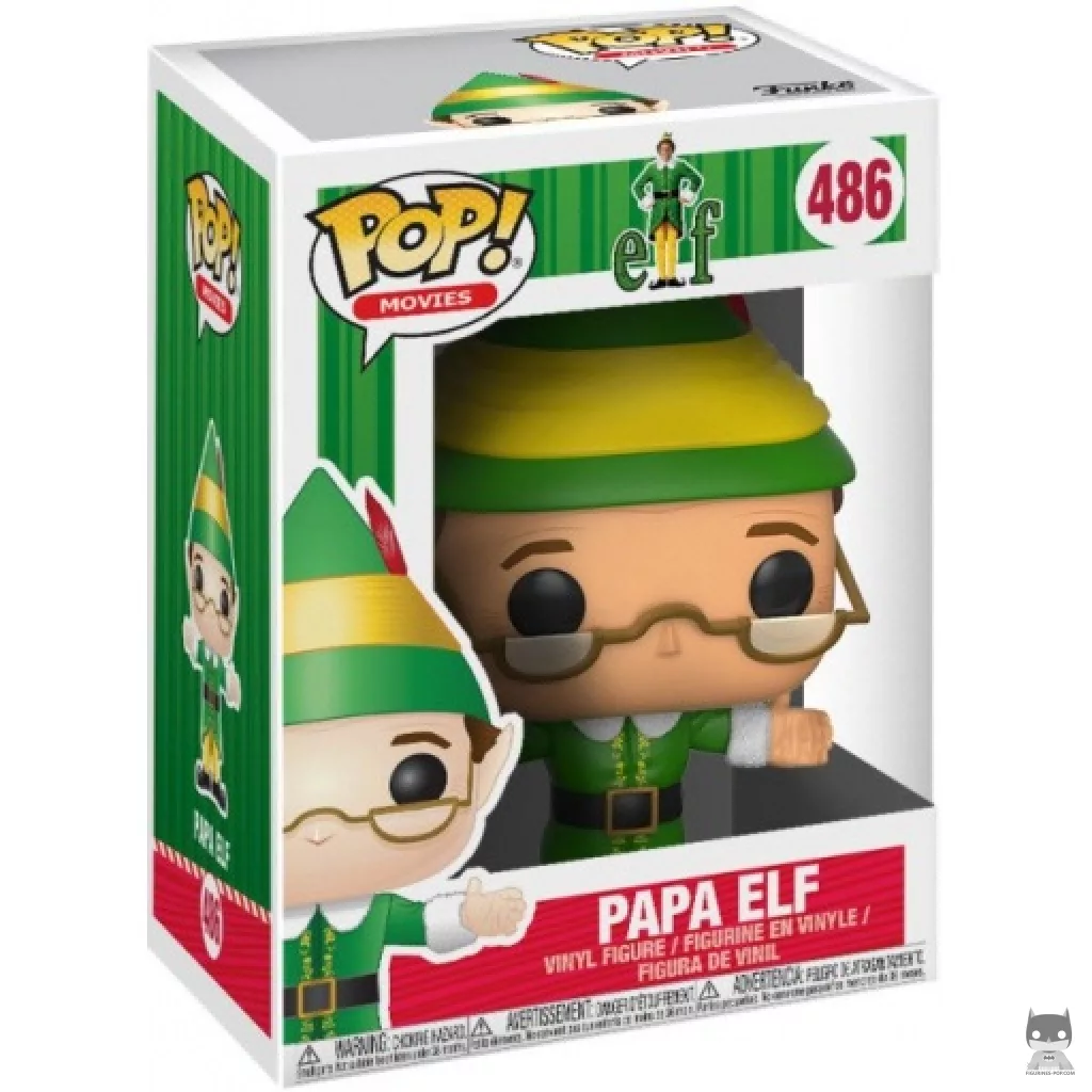 Papa Elf Funko Pop! figure in its box